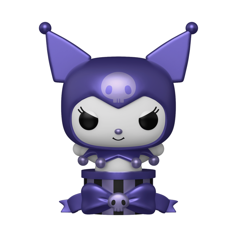 Funko Pop! Hello Kitty and Friends - Kuromi in Gift Box (Metallic) 2025 Summer Convention #113 With Protector