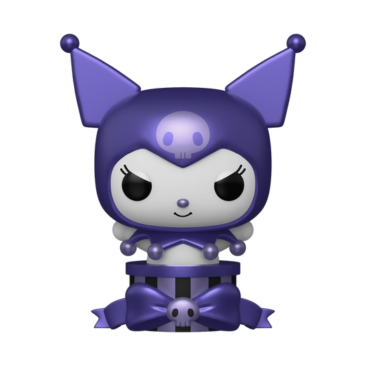 Funko Pop! Hello Kitty and Friends - Kuromi in Gift Box (Metallic) 2025 Summer Convention #113 With Protector