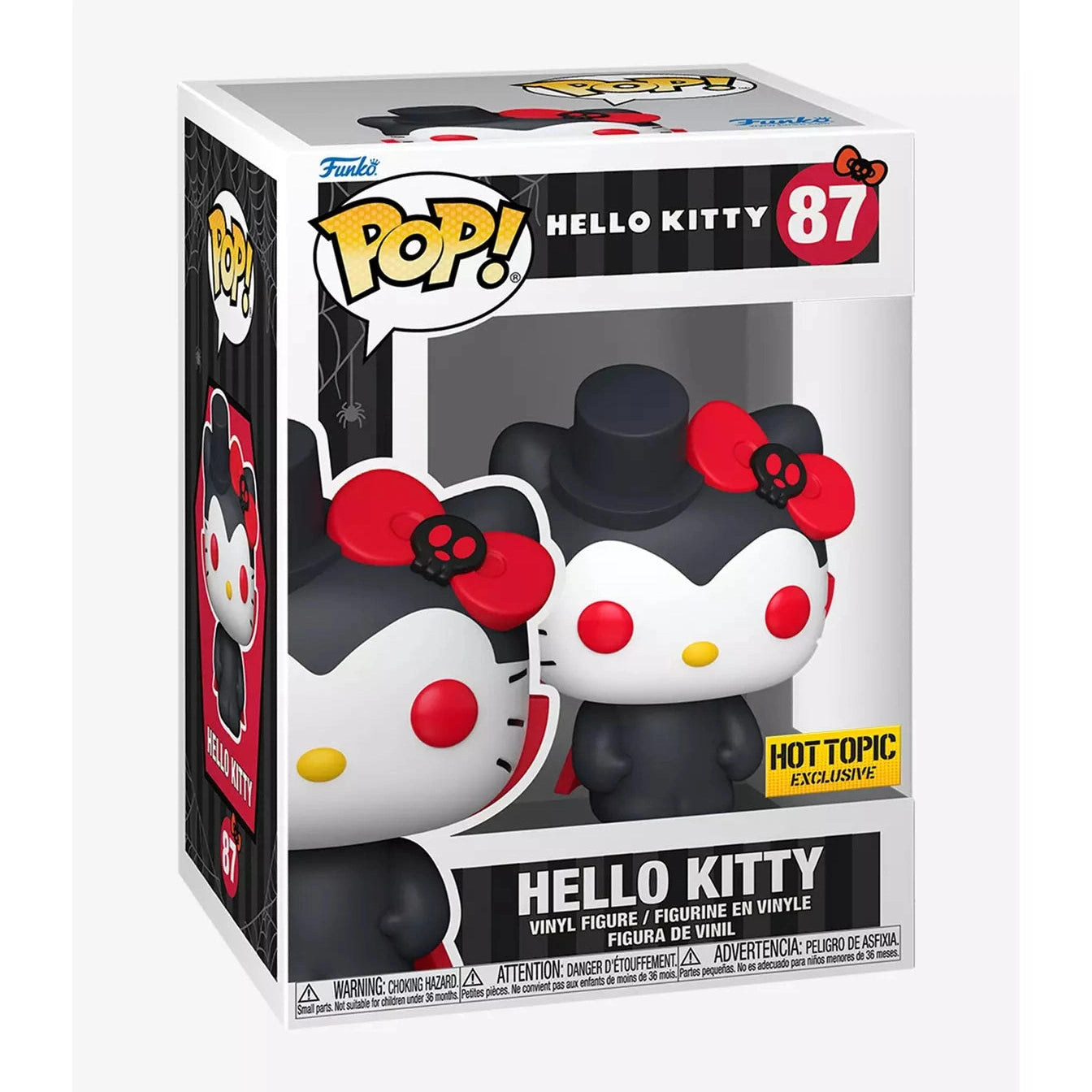 Funko Pop! Hello Kitty - Hello Kitty (Dracula) #87 Exclusive With Protector