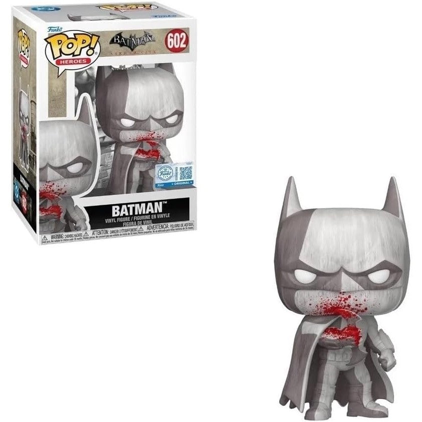 Funko Pop! Heroes: Batman Arkham City - Batman GameStop Exclusive #602 With Protector
