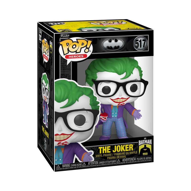 Funko Pop! Heroes: Batman - The Joker With Teeth #517 With Protector
