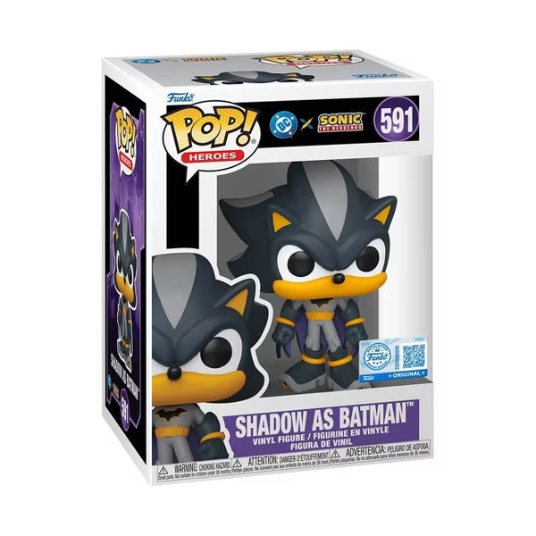 Funko Pop! Heroes - DC Justice League and Sonic Shadow / Batman #591 With Protector