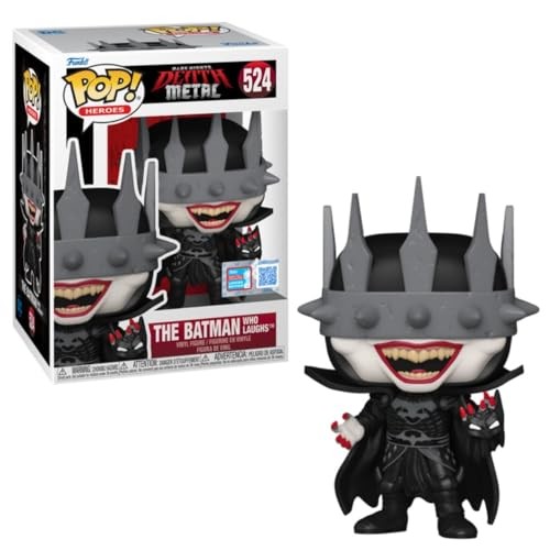 Funko Pop! Heroes: Death Metal - Batman Who Laughs Exclusive #524 With Protector