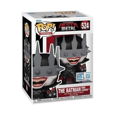 Funko Pop! Heroes: Death Metal - Batman Who Laughs Exclusive #524 With Protector