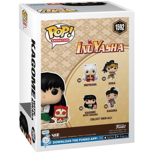 Funko Pop! Animation: InuYasha – Kagome with Kirara #1592 With Protector