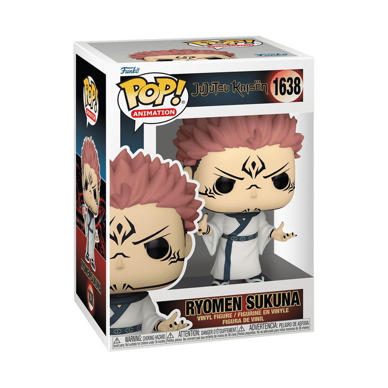 Funko Pop! Animation: Jujutsu Kaisen - Ryomen Sukuna #1638 With Protector