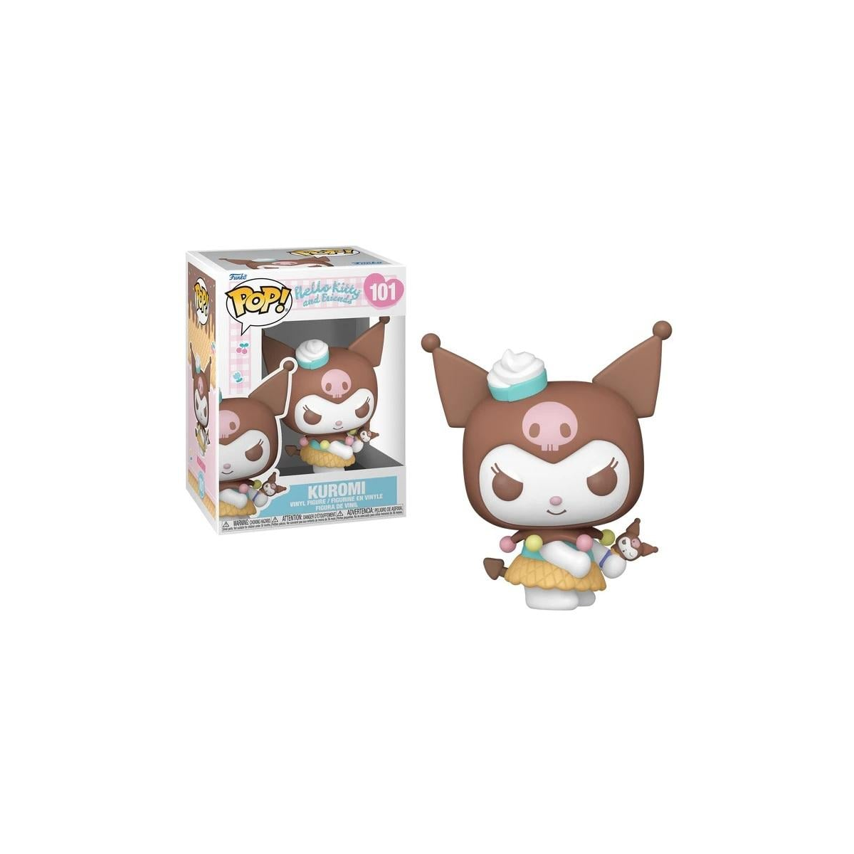 Funko Pop! Kuromi Hello Kitty and Friends #101 With Protector