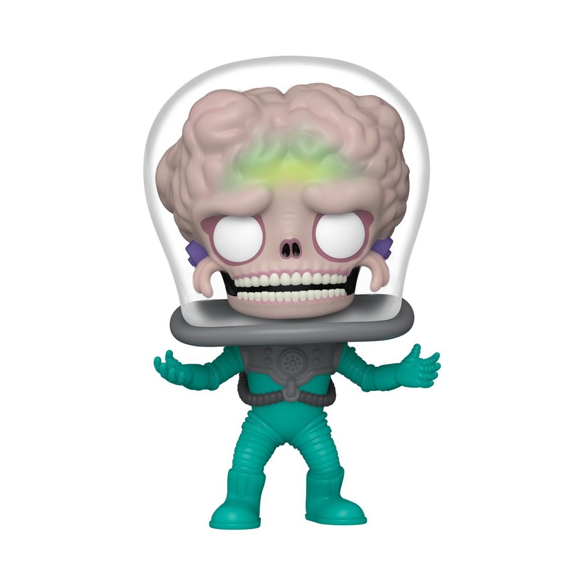 Funko Pop! Movies: Mars Attacks Martian Soldier SS #1877 W Protector
