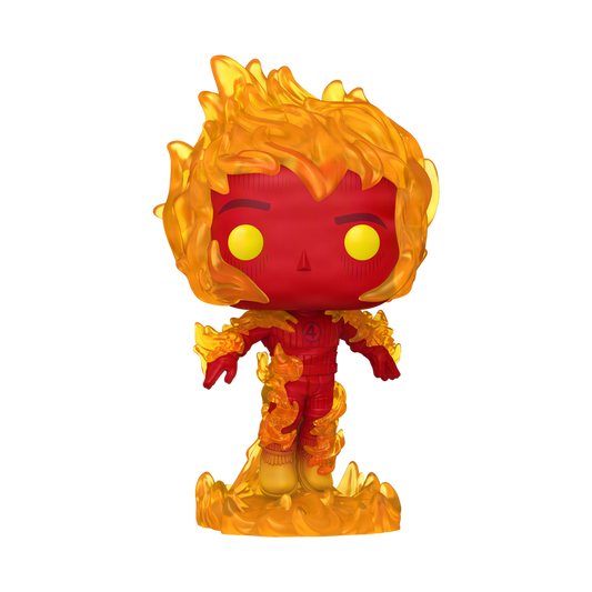 Funko Pop! Marvel: Fantastic Four First Steps - Human Torch #1517 With Protector