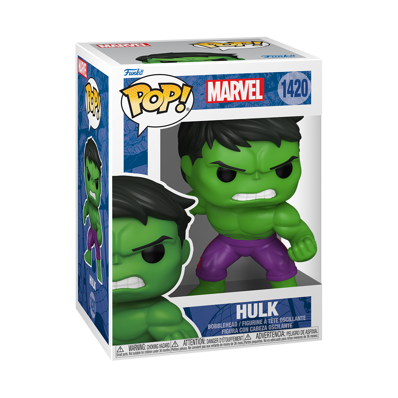 Funko Pop! Marvel - Hulk #1420 With Protector