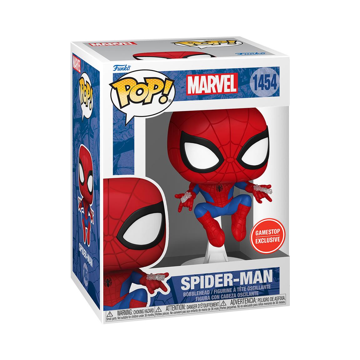 Funko Pop! Marvel - Spider-Man GameStop Exclusive #1454 With Protector