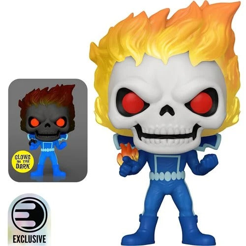 Funko Pop! Marvel Strange Tales - Ghost Rider GITD #1559 With Protector