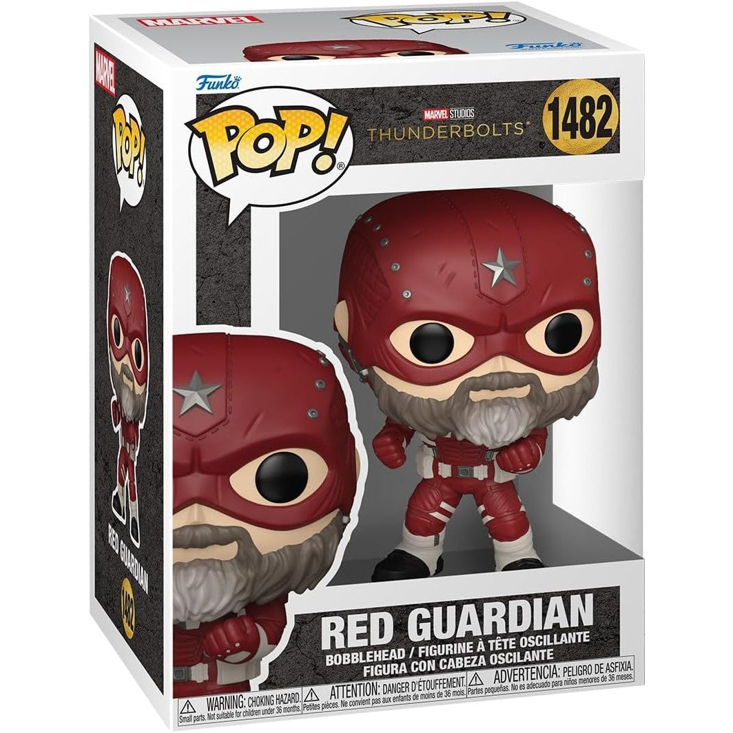 Funko Pop! Marvel Thunderbolts - Red Guardian #1482 With Protector