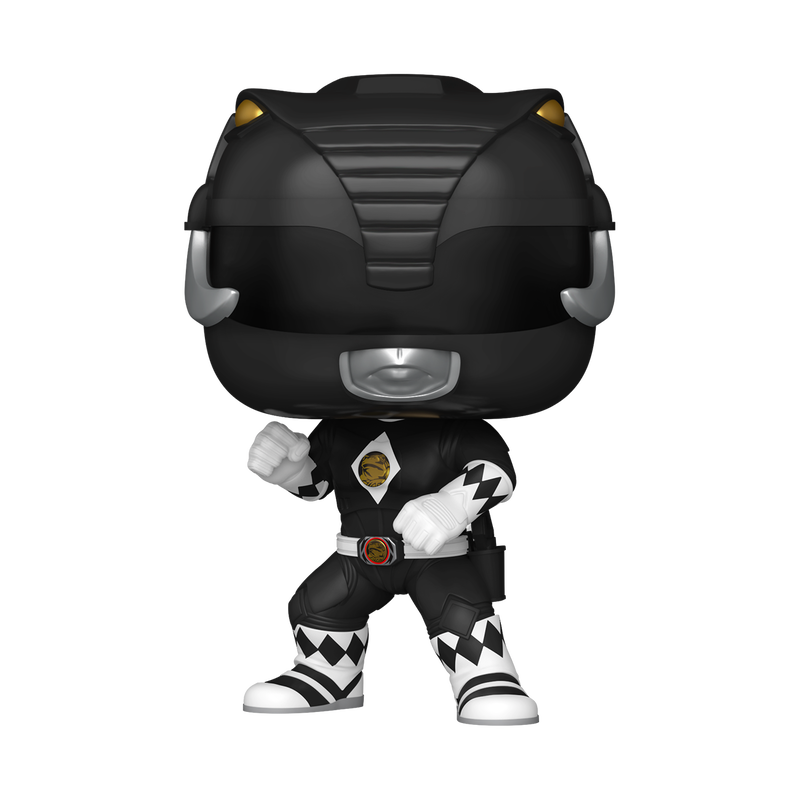 Funko Pop! Mighty Morphin Power Rangers The Movie - Black Ranger #1776 With Protector