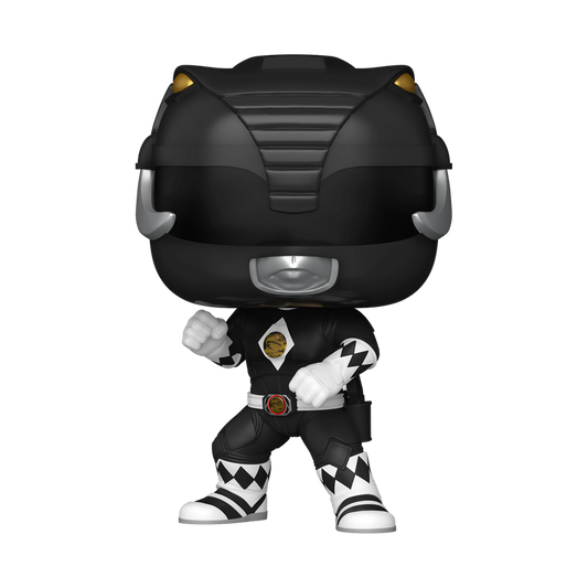 Funko Pop! Mighty Morphin Power Rangers The Movie - Black Ranger #1776 With Protector