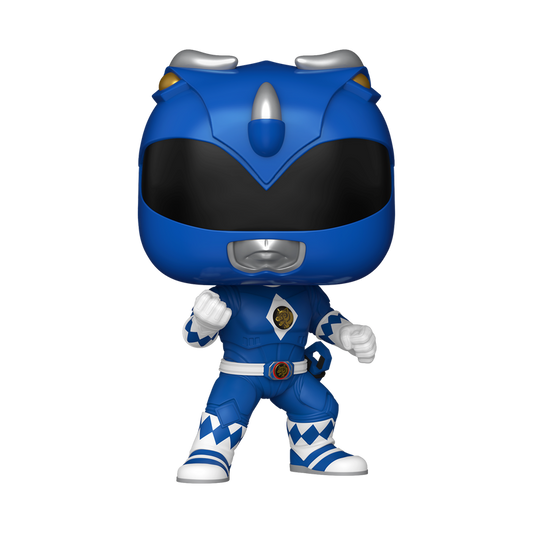 Funko Pop! Mighty Morphin Power Rangers The Movie - Blue Ranger #1777 With Protector