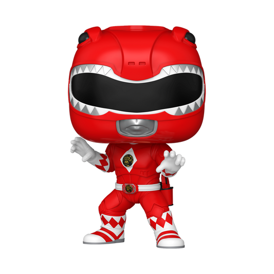 Funko Pop! Mighty Morphin Power Rangers The Movie - Red Ranger #1779 With Protector