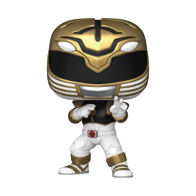 Funko Pop! Mighty Morphin Power Rangers The Movie - White Ranger #1780 With Protector