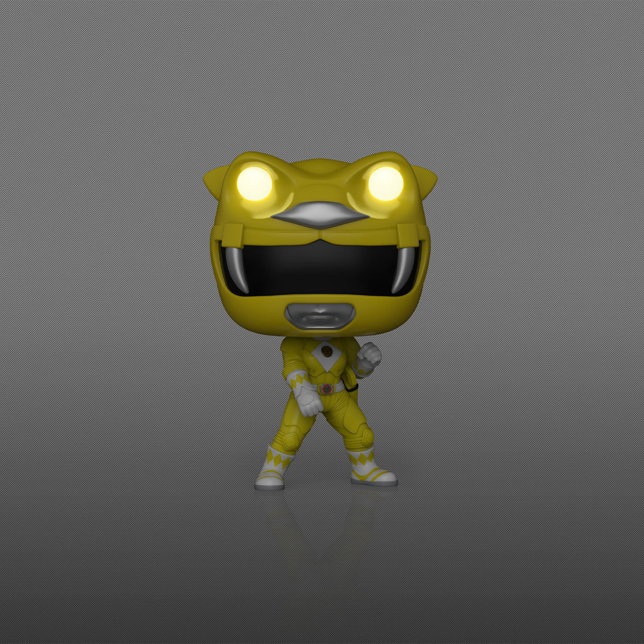Funko Pop! Mighty Morphin Power Rangers The Movie - Yellow Ranger #1781 GITD With Protector