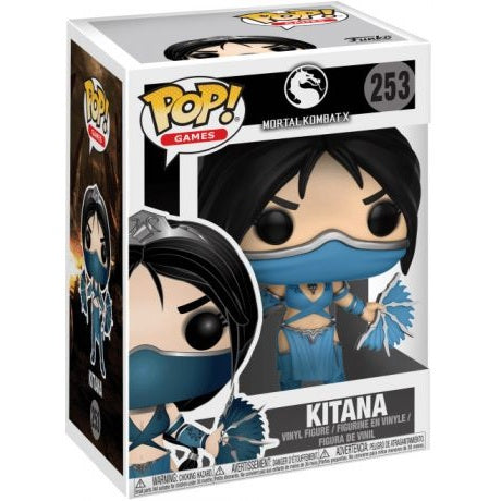 Funko Pop! Games: Mortal Kombat - Kitana #253 With Protector