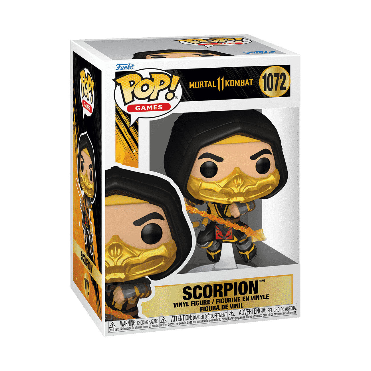Funko Pop! Games: Mortal Kombat 11 – Scorpion #1072 With Protector