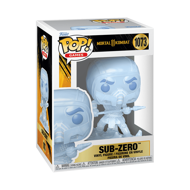 Funko Pop! Games: Mortal Kombat 11 – Sub-Zero #1073 With Protector