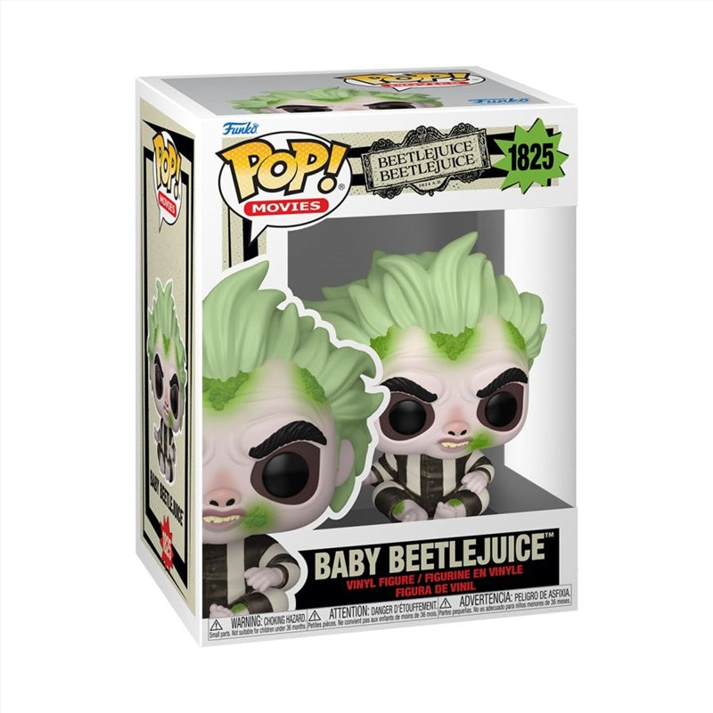 Funko Pop! Movies: Beetlejuice - Baby Beetlejuice #1825 With Protector