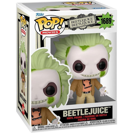 Funko Pop! Movies: Beetlejuice Beetlejuice - Beetlejuice #1689 With Protector