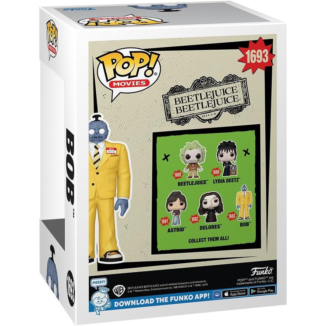 Funko Pop! Movies: Beetlejuice Beetlejuice - Bob #1693 With Protector