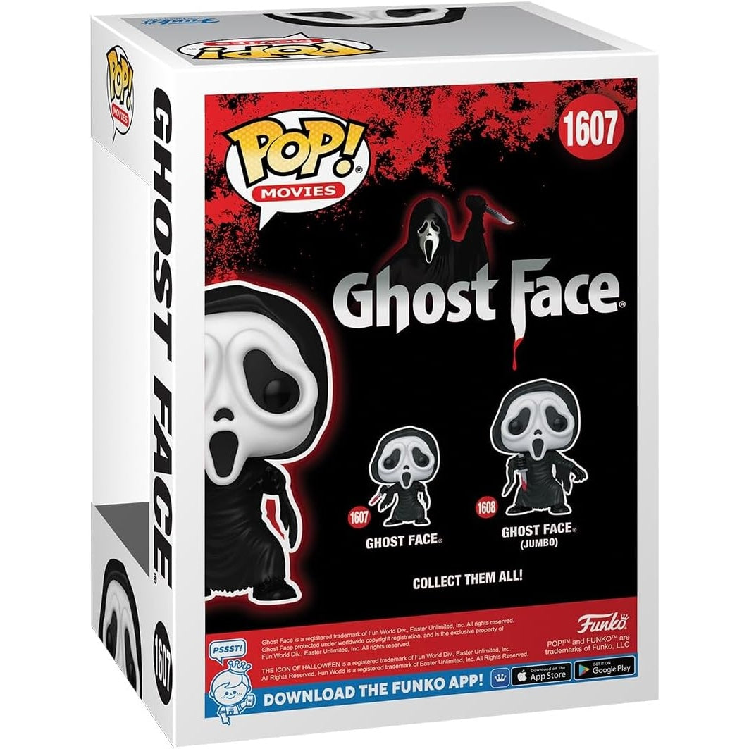 Funko Pop! Movies: Ghost Face - Ghost Face #1607 With Protector