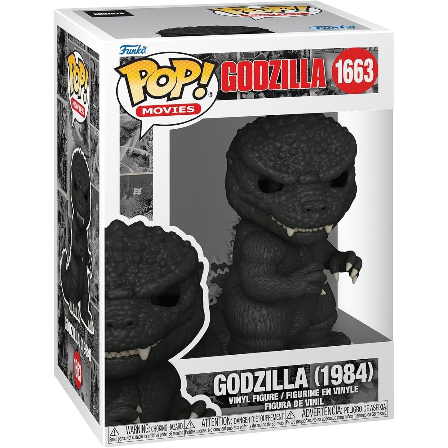 Funko Pop! Movies: Godzilla 70th Anniversary - Godzilla 1984 #1663 With Protector