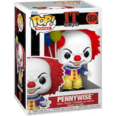 Funko Pop! Movies: It the Movie (1990) - Pennywise #1834 With Protector