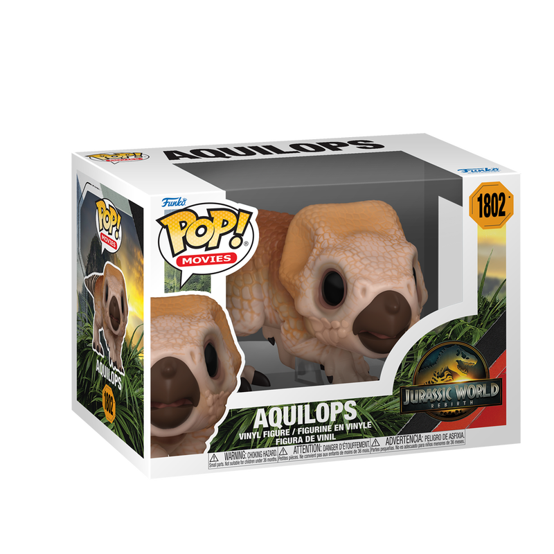 Funko Pop! Movies: Jurassic World: Rebirth Aquilops #1802 With Protector