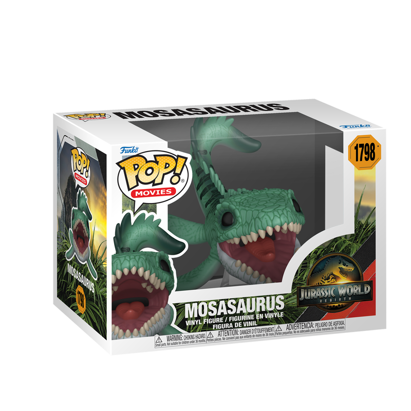 Funko Pop! Movies: Jurassic World: Rebirth Mosasaurus #1798 With Protector