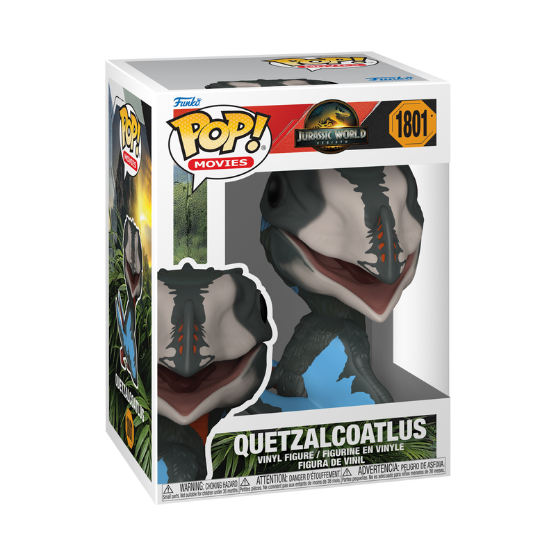 Funko Pop! Movies: Jurassic World: Rebirth Quetzalcoatlus #1801 With Protector
