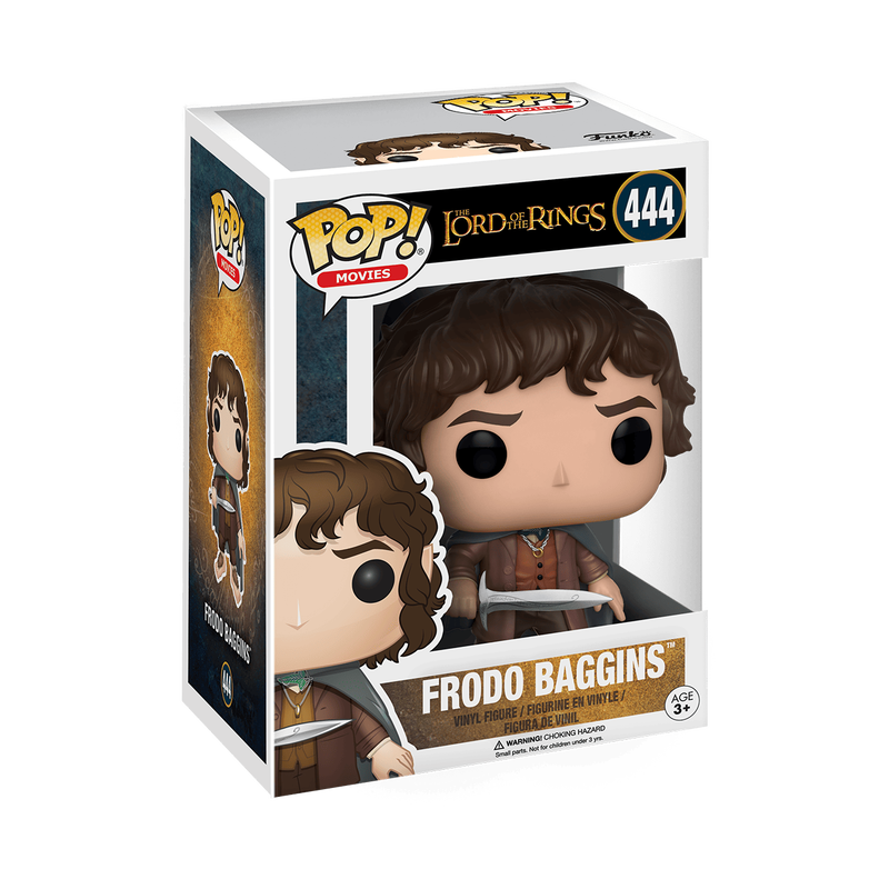 Funko Pop! Movies: Lord of the Rings - Frodo Baggins #444 With Protector