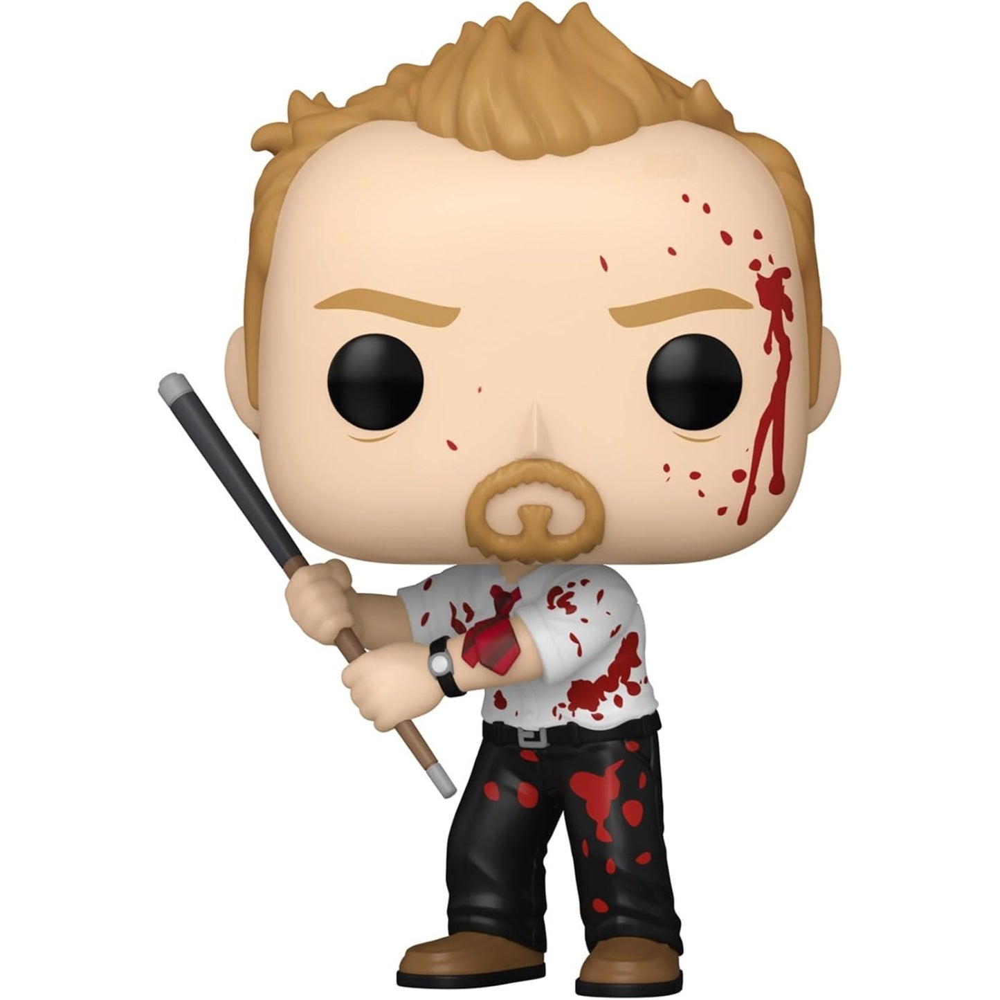 Funko Pop! Movies: Shaun of the Dead - Shaun (Bloody) #1660 With Protector