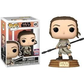 Funko Pop! Movies: Star Wars Rey (Jakku) #451 2021 Limited Edition With Protector