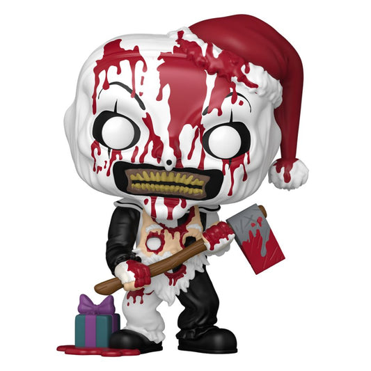 Funko Pop! Movies: Terrifier 3 - Art The Clown with Axe (Bloody) Exclusive #1935 With Protector