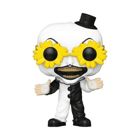 Funko Pop! Movies: Terrifier - Terrifier Art the Clown With Glasses Exclusive #1593 With Protector