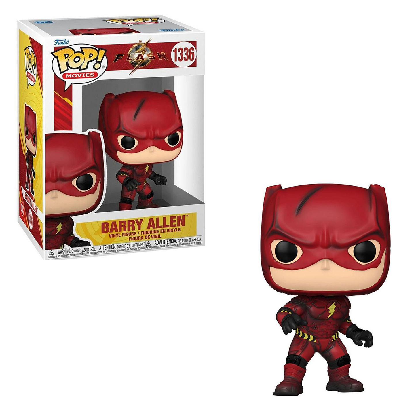 Funko Pop! Movies: The Flash - Barry Allen #1336 With Protector
