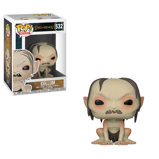 Funko Pop! Movies: The Lord Of The Rings - Gollum #532 With Protector