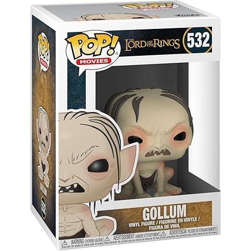 Funko Pop! Movies: The Lord Of The Rings - Gollum #532 With Protector