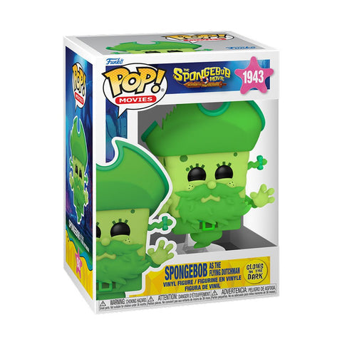 Funko Pop! Movies: The SpongeBob Movie - Flying Dutchman GITD #1943 With Protector