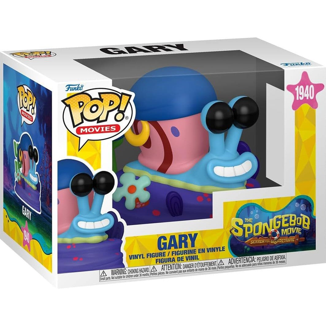 Funko Pop! Movies: The SpongeBob Movie - Gary #1940 With Protector