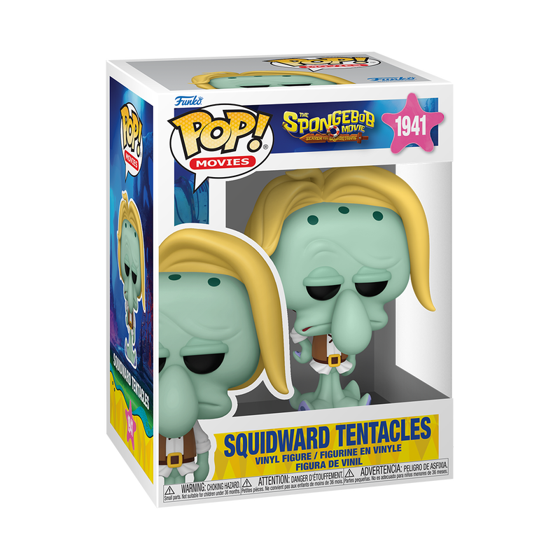 Funko Pop! Movies: The SpongeBob Movie - Squidward Tentacles #1941 With Protector
