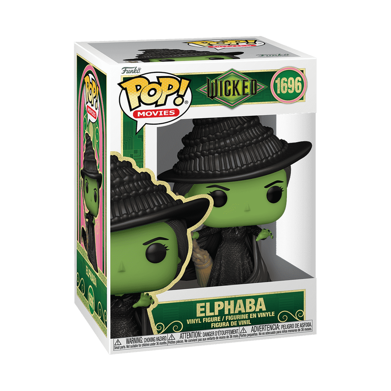 Funko Pop! Movies Wicked: Elphaba #1696 With Protector