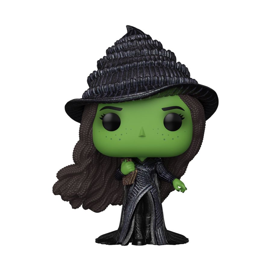 Funko Pop! Movies: Wicked - Elphaba Glitter Amazon Exclusive #1925 With Protector