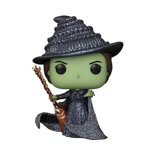 Funko Pop! Movies: Wicked - Elphaba (Diamond Glitter) Exclusive #1696 With Protector
