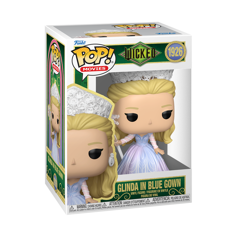 Funko Pop! Movies Wicked: Glinda in Blue Gown #1926 With Protector